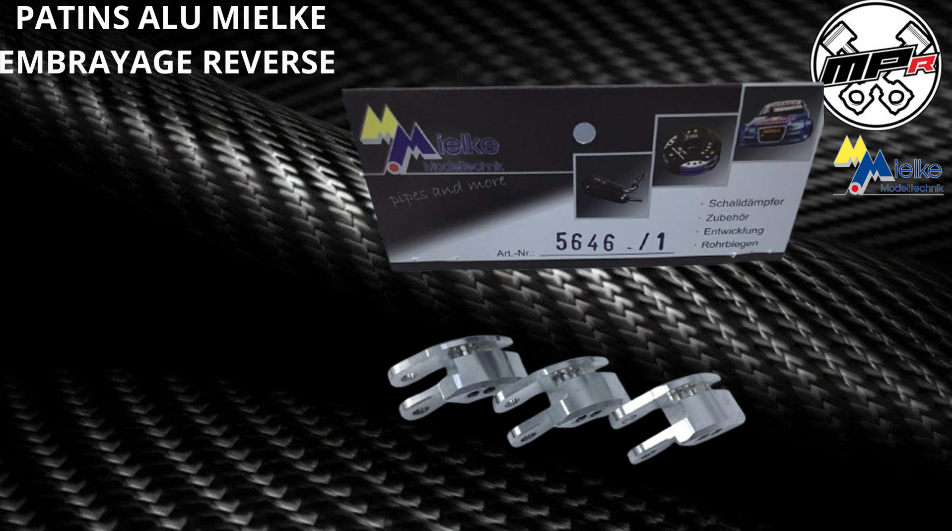 PATINS ALU MIELKE EMBRAYAGE REVERSE