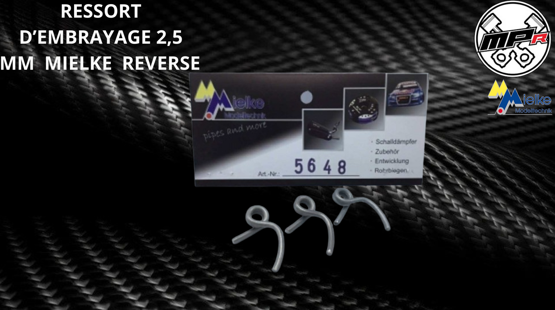 RESSORTS 2,5 MIELKE EMBRAYAGE REVERSE