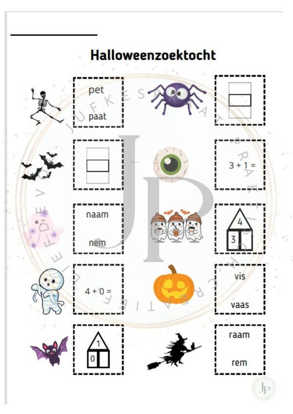 Halloween zoektocht