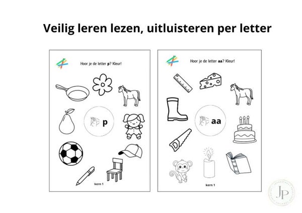 Hoor je de letter?