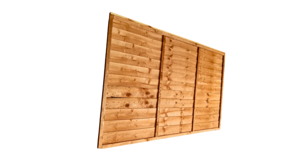 6' x 4' Lap fence panel