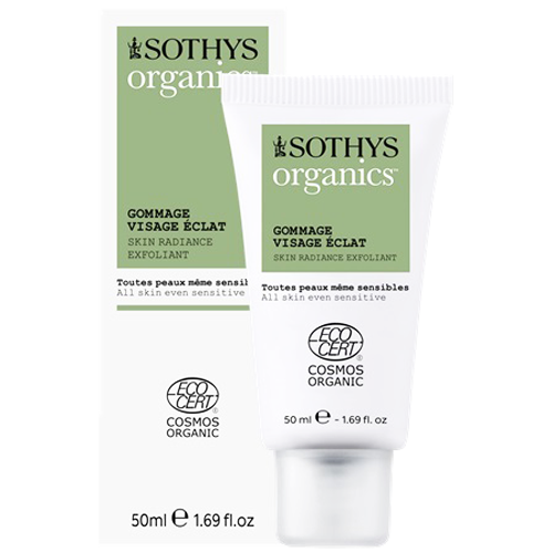 Organics gommage visage éclat exfoliant