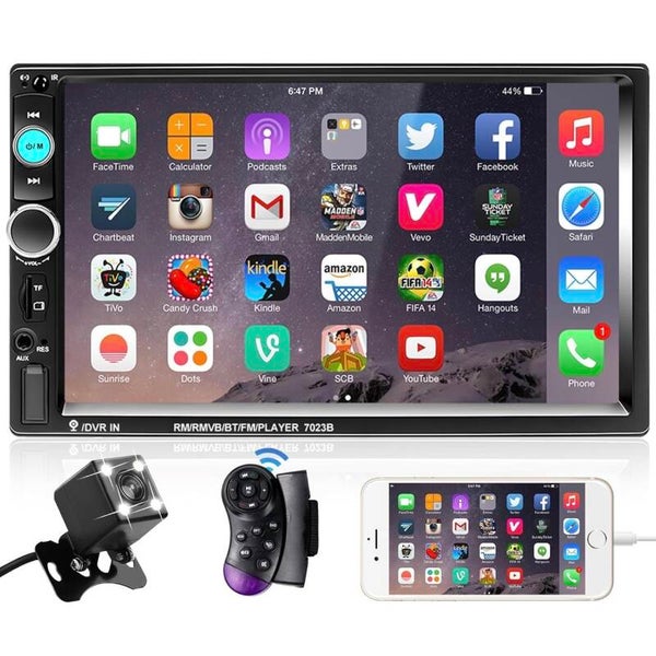 Stereo with backup camera reverse