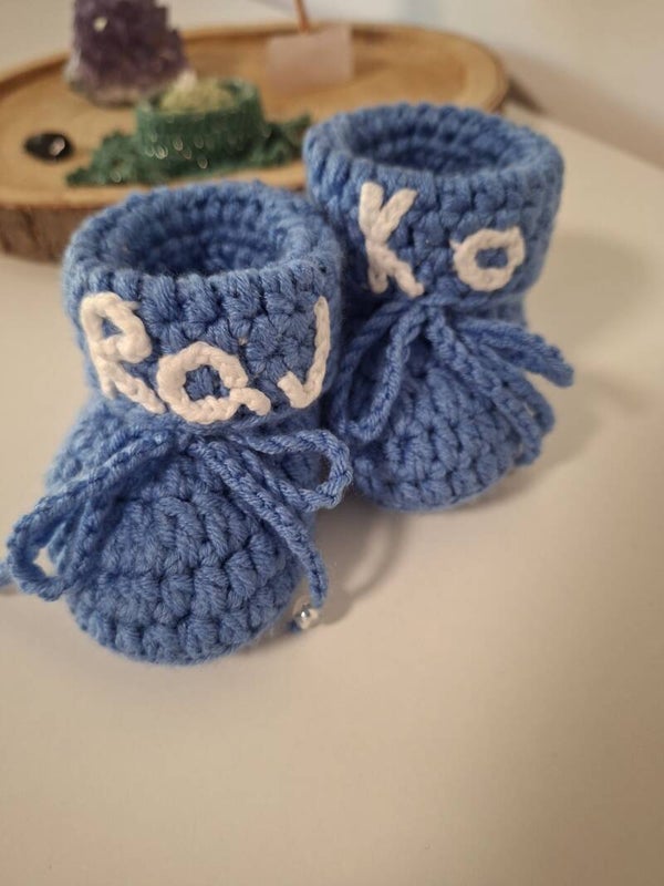 KVAČKANI COPATKI ZA DOJENČE IN MALČKE