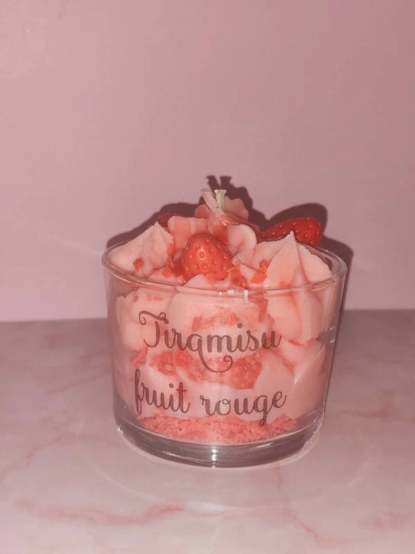 Tiramisu fruit rouge