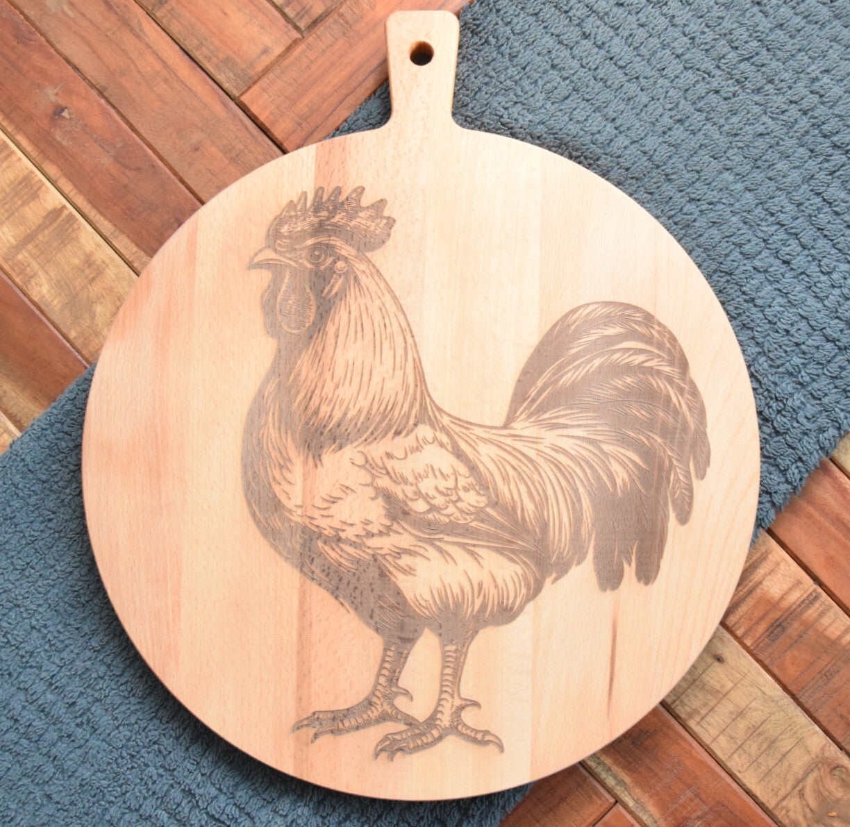 Beukenhouten Borrelplank Rond - Haan