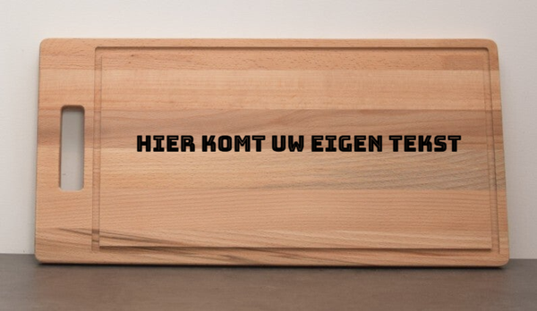Steakplank Vaderdag 49 cm met binnen handvat