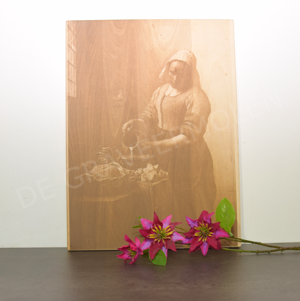 Kunst op de plank 40x30x2 cm