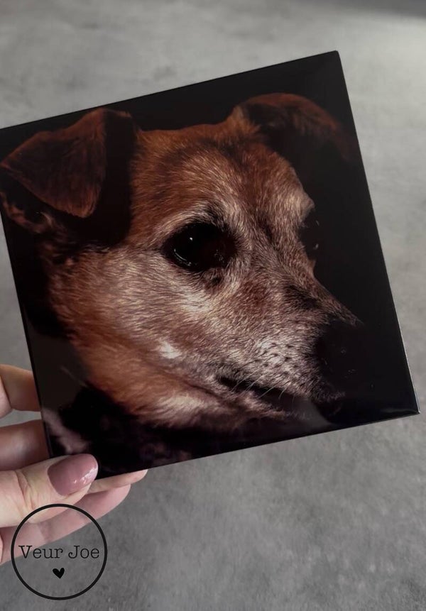 Gepersonaliseerde foto tegel