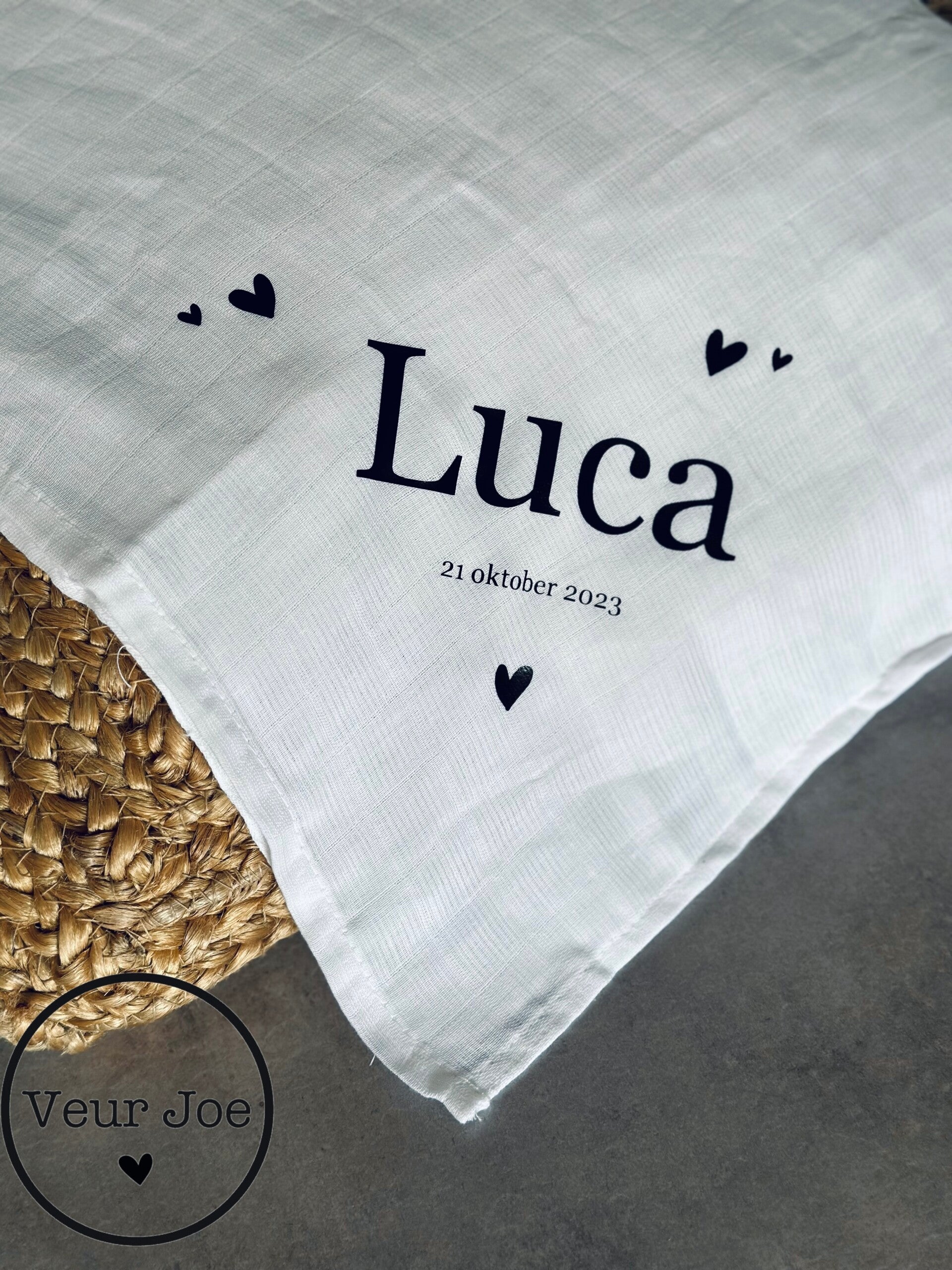 Hydrofiele doek gepersonaliseerd