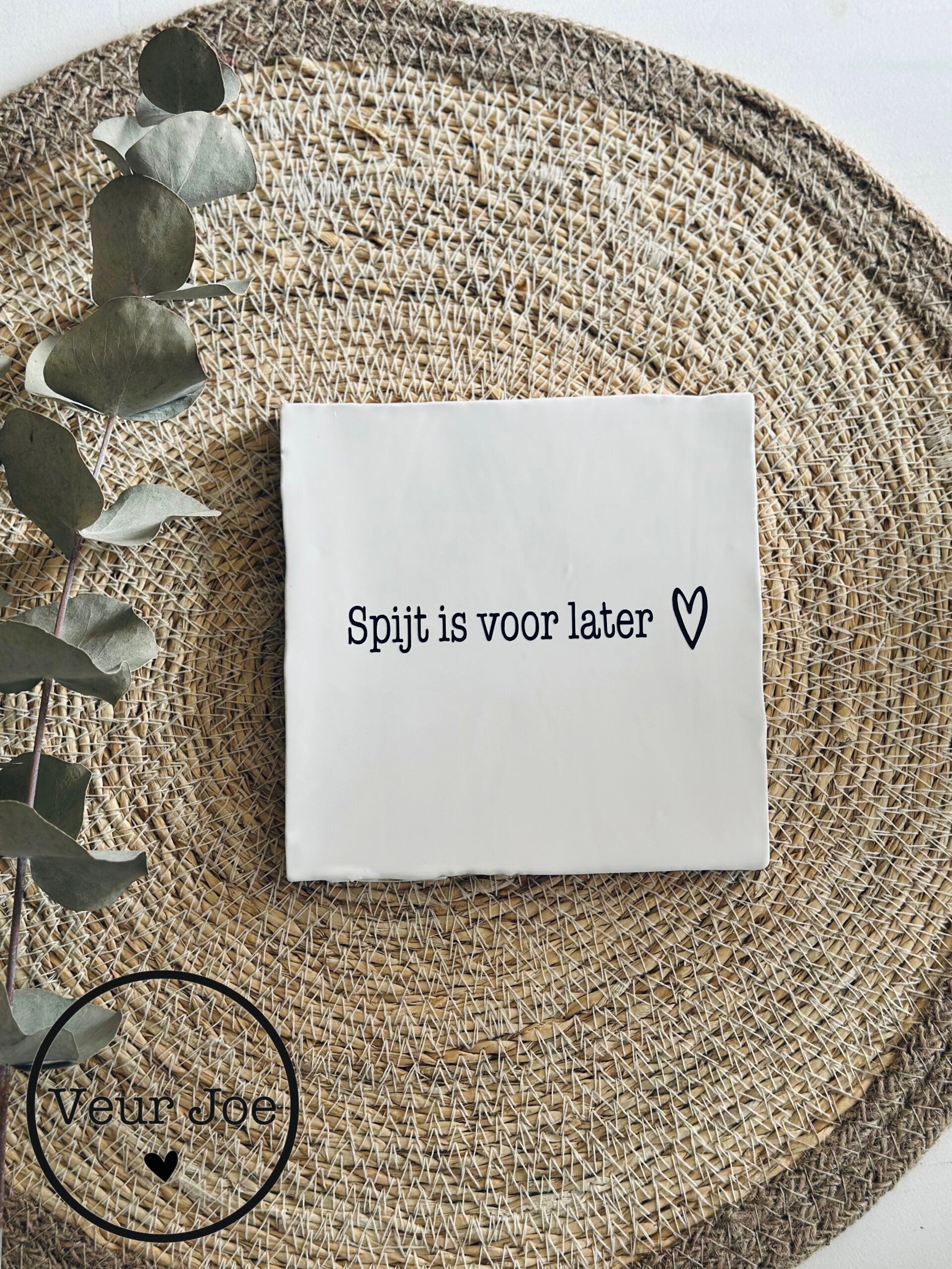 Spijt is voor later