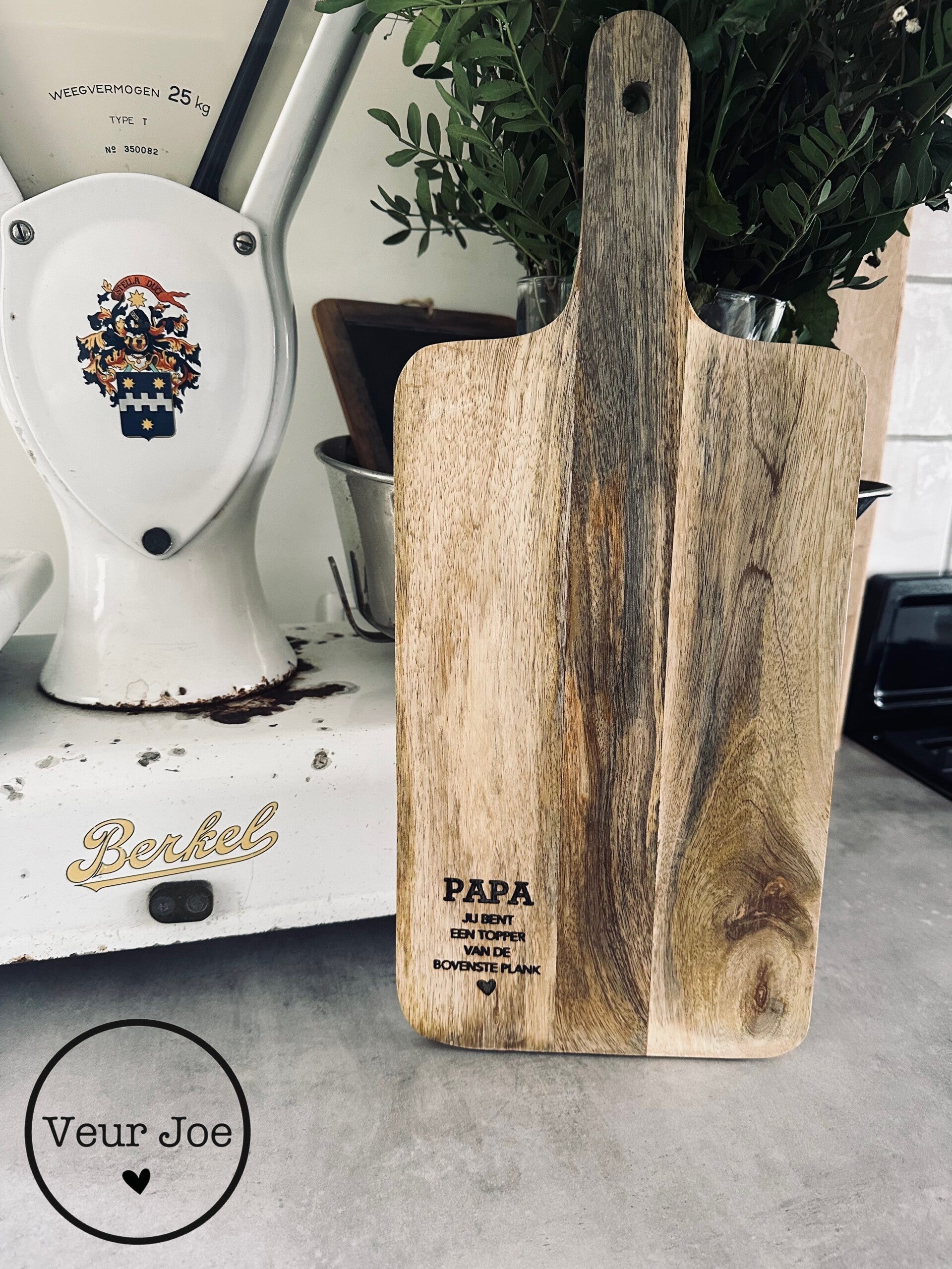 Borrelplank - Papa je bent een topper van de bovenste plank