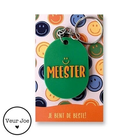 Sleutelhanger - Meester