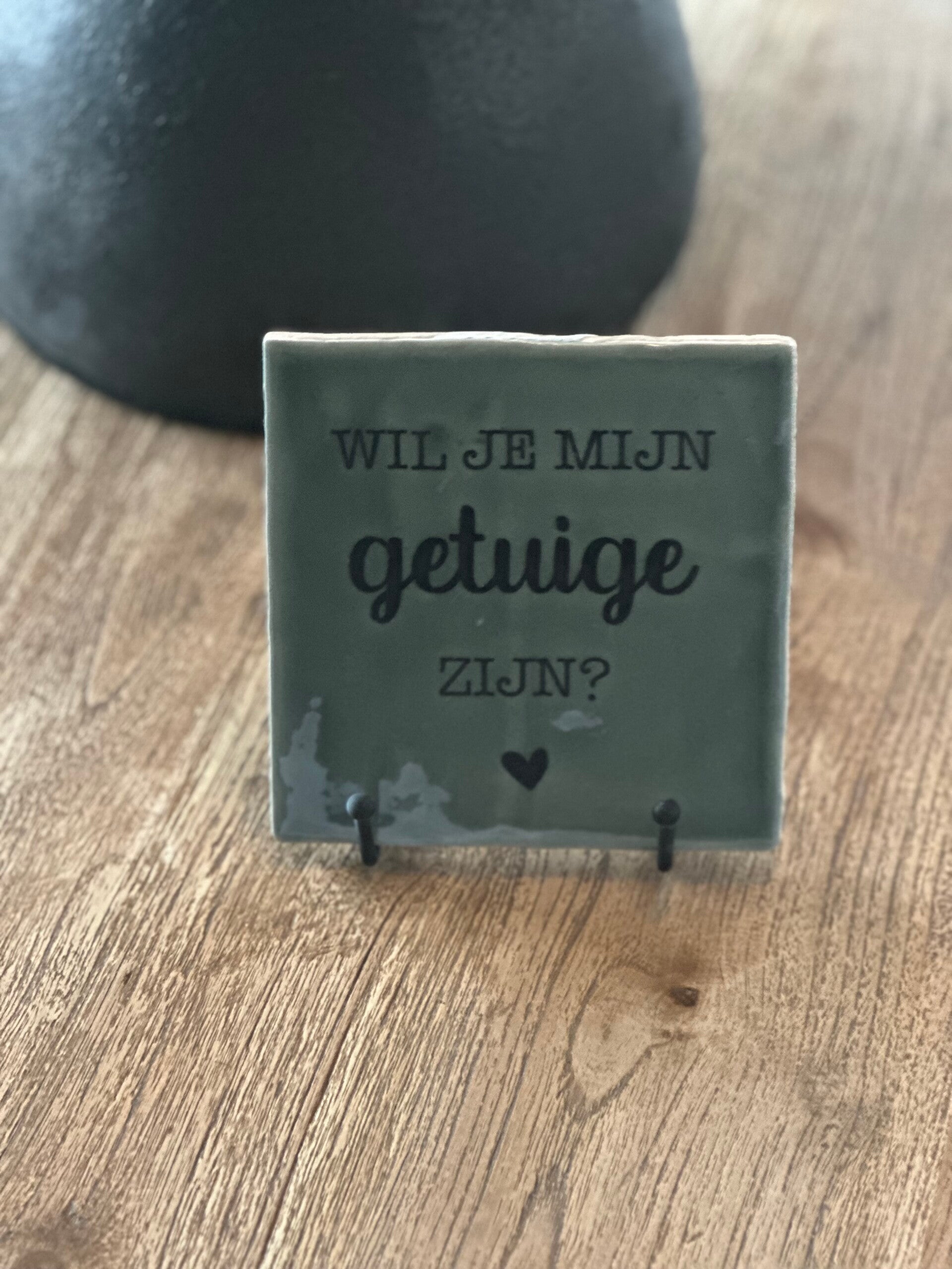 Wil je mijn getuige zijn?