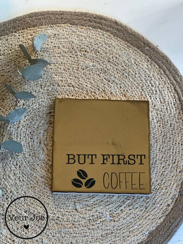 But first coffee