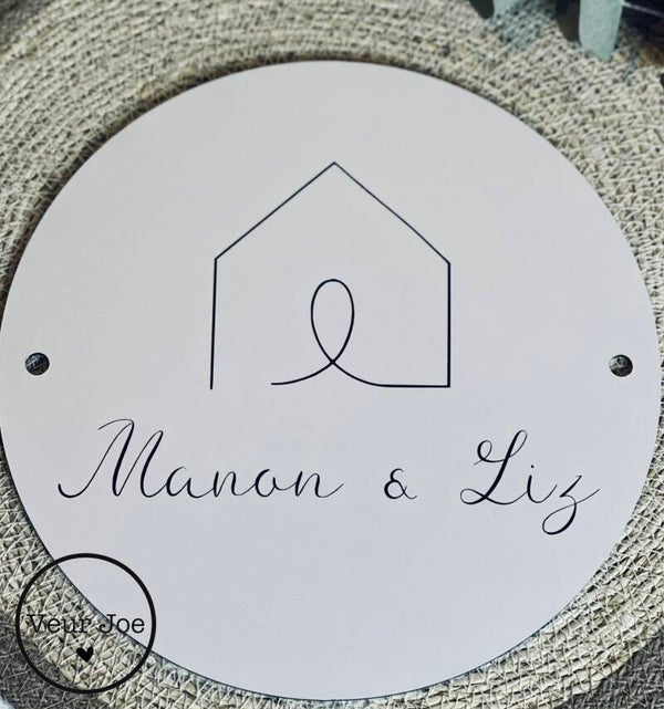 Naambord huis