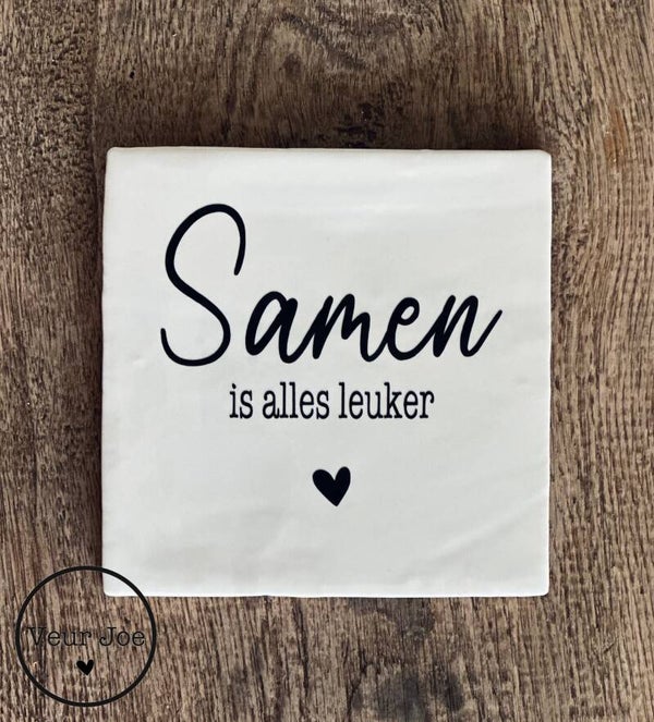 Samen is alles leuker
