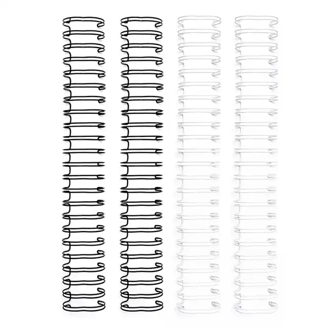 cinch wires black and white 4 stuks