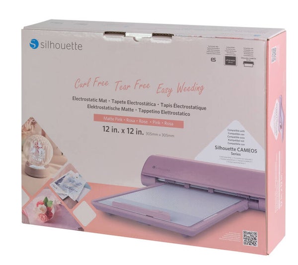 elektro statische mat cameo 5  roze