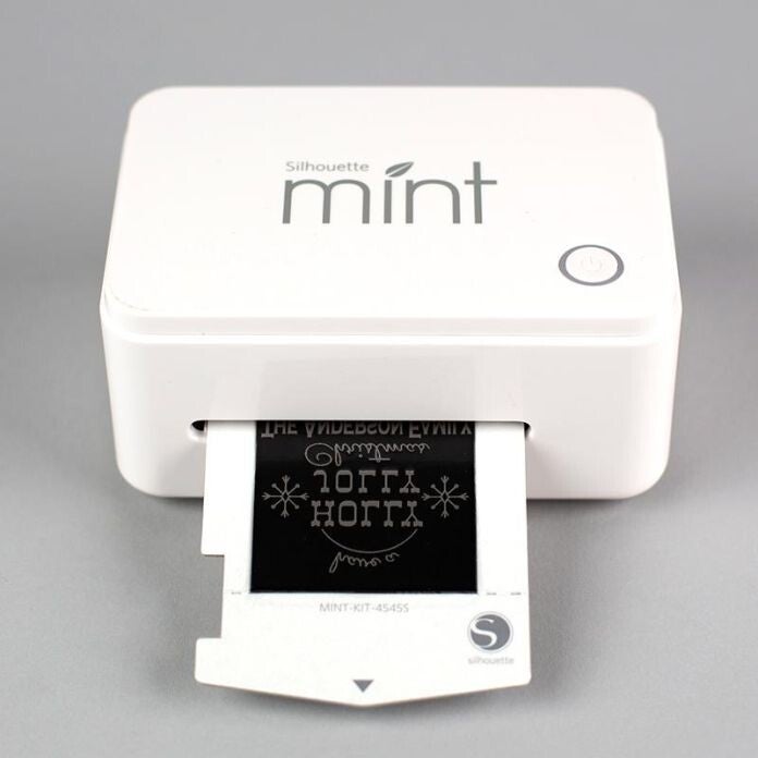 silhouette mint stempel machine