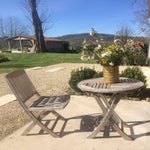 terras voor het huis