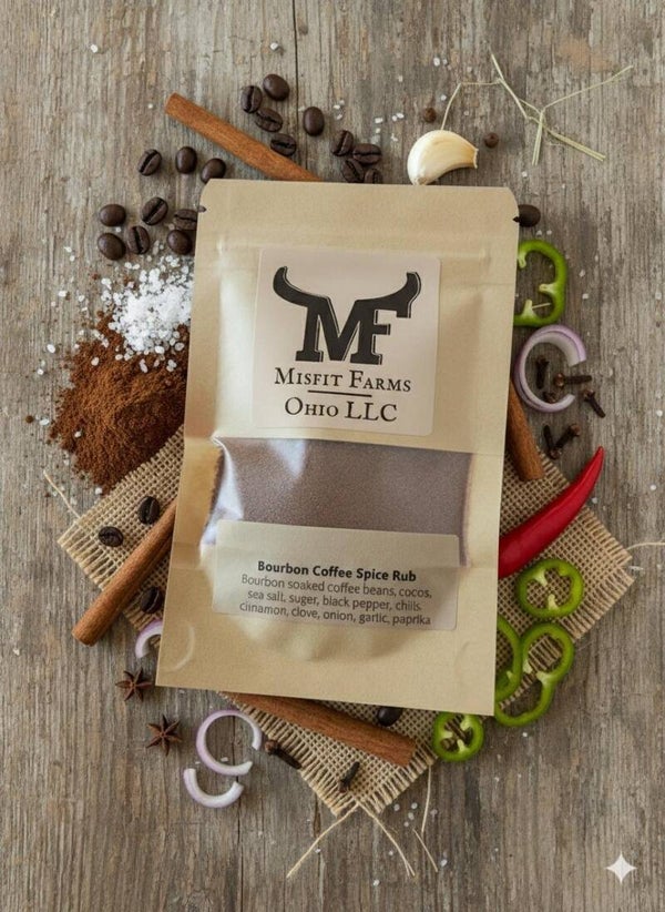 Bourbon Coffee Spice Rub- 1.5 ounce