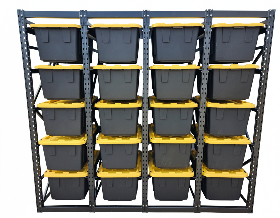 20 Tote Storage Rack