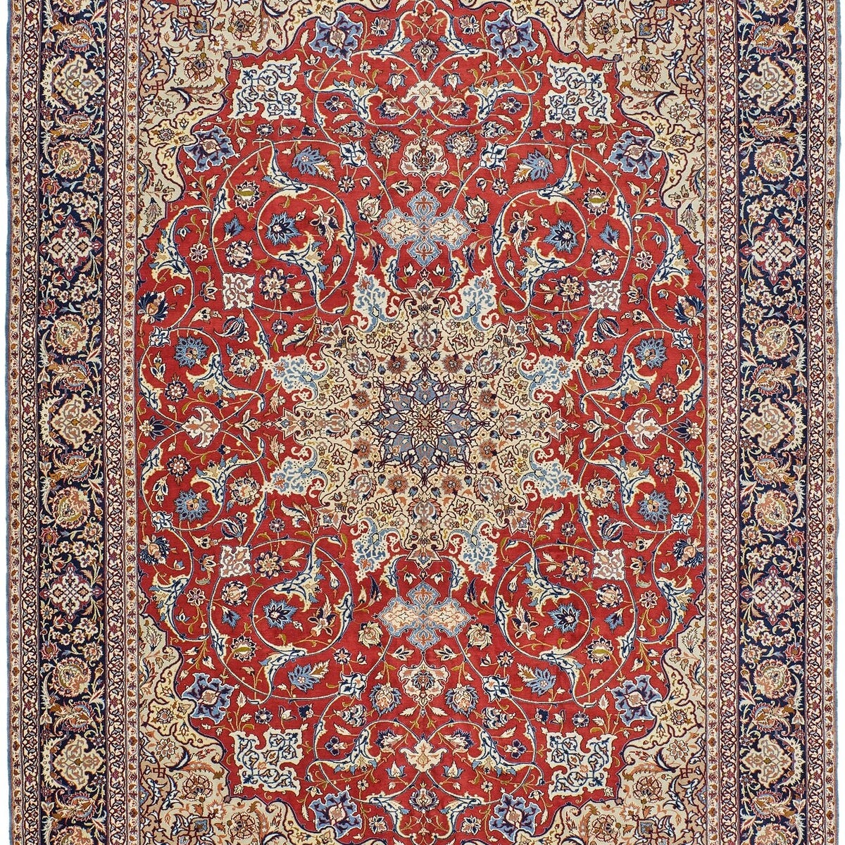 Isfahan Rug - Close Up Detail