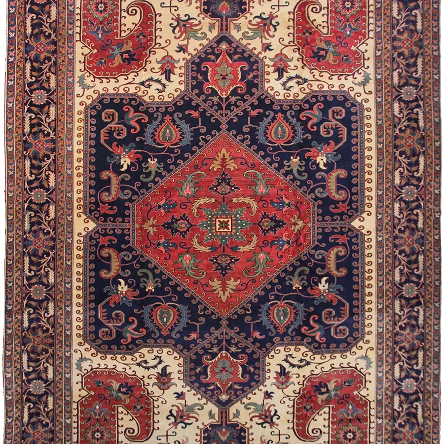 Heriz Rug - Close Up Detail