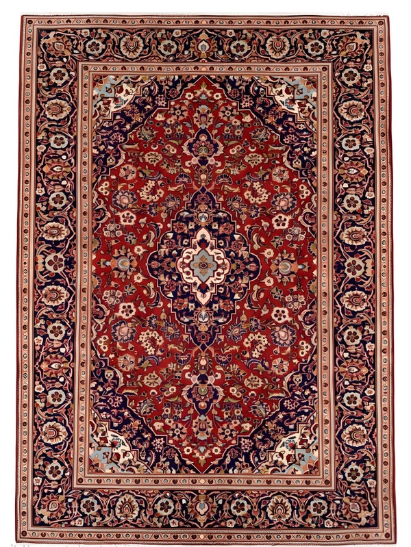 Kashan Rug - Close Up Detail