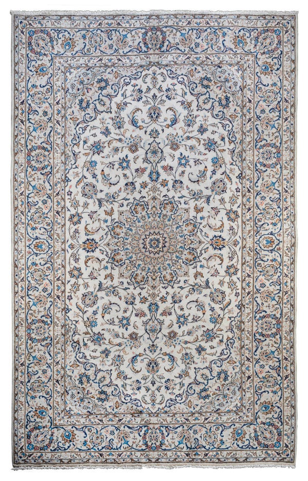 Kashan (295 x 200 cm) (300 x 200 cm) - Large Oriental Handmade Carpet (9.6 x 6.5 ft) (9.8 x 6.5 ft)