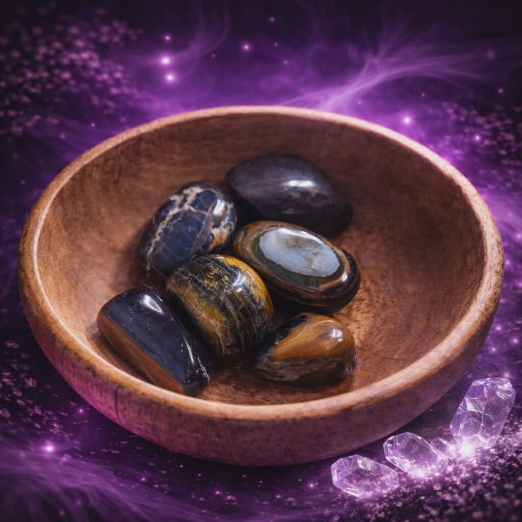 Pierres roulées Oeil de Faucon