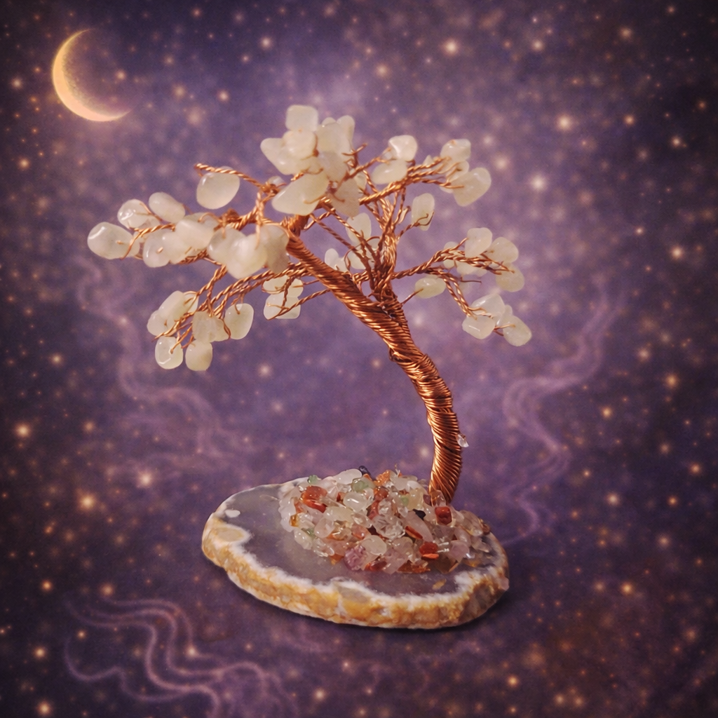 Arbre du Bonheur Pierre de lune