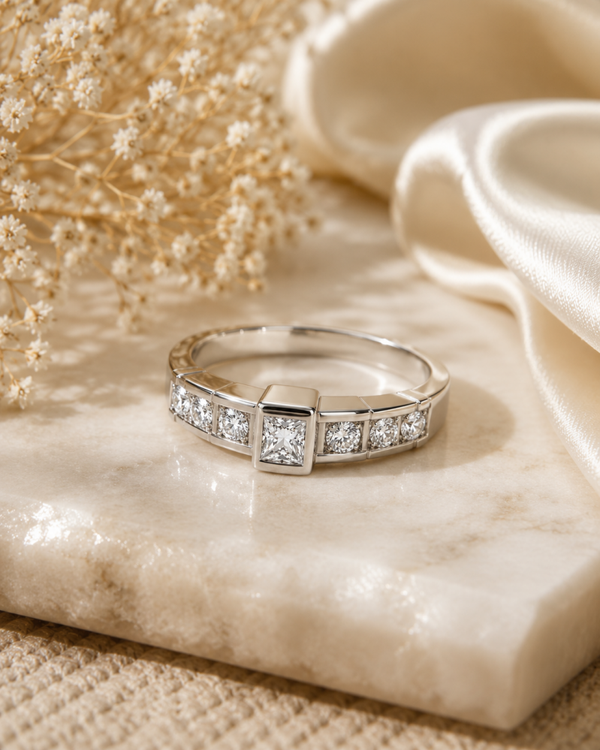 Exclusieve diamanten ring – 18 karaat goud Art.KJ-885