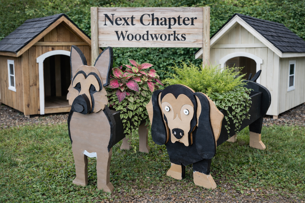 Decorative Wooden Planters