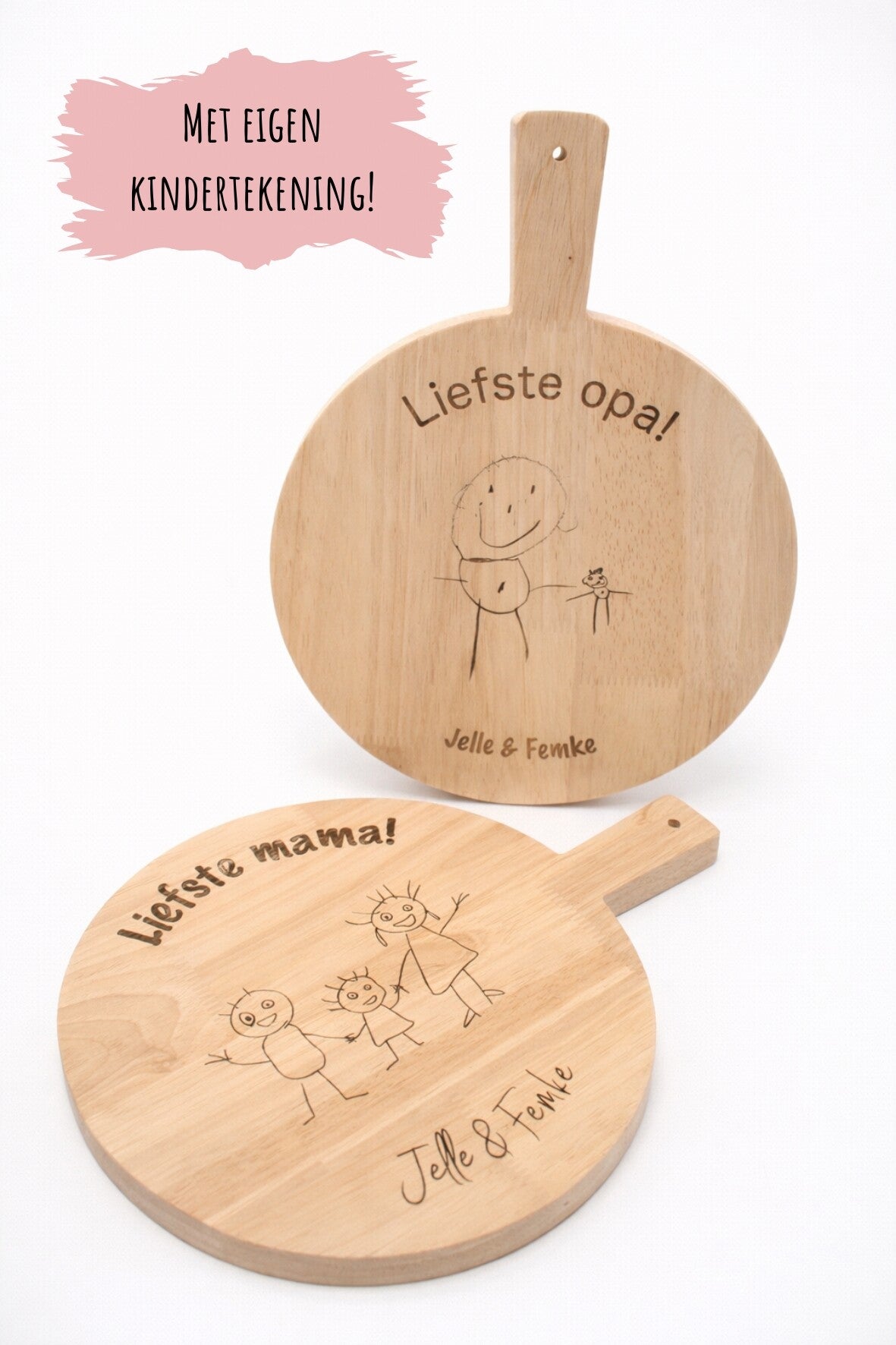 Borrelplank kindertekening