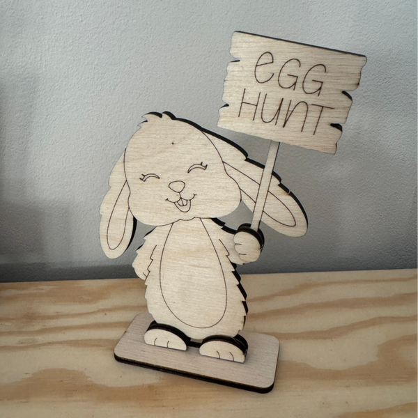 DIY paasversiering - egg hunt