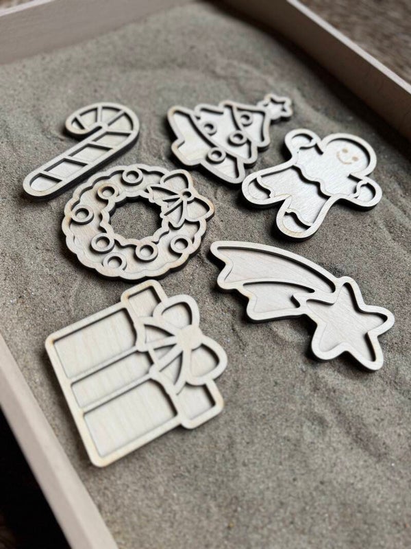 Kerst vulvormen set 2