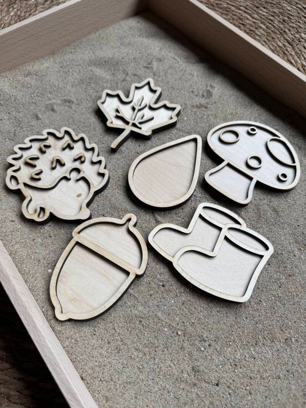 Herfst vulvormen set 2