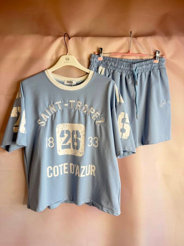 ST TROPEZ TWO PIECE BLUE