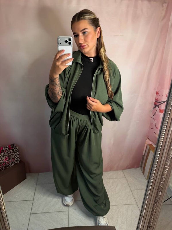 YASMINE 2 PIECE KHAKI
