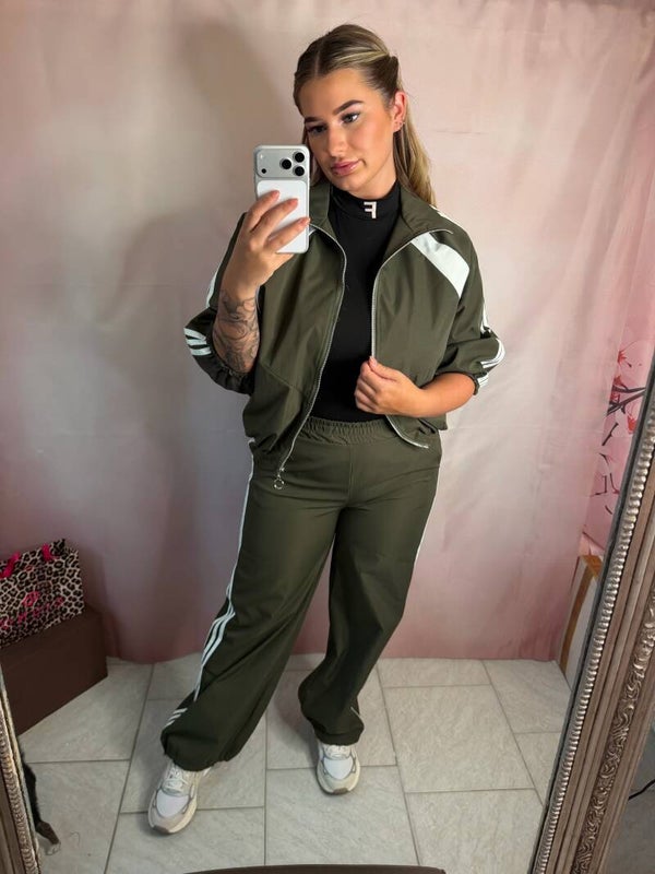 STEFANIE 2 PIECE KHAKIE