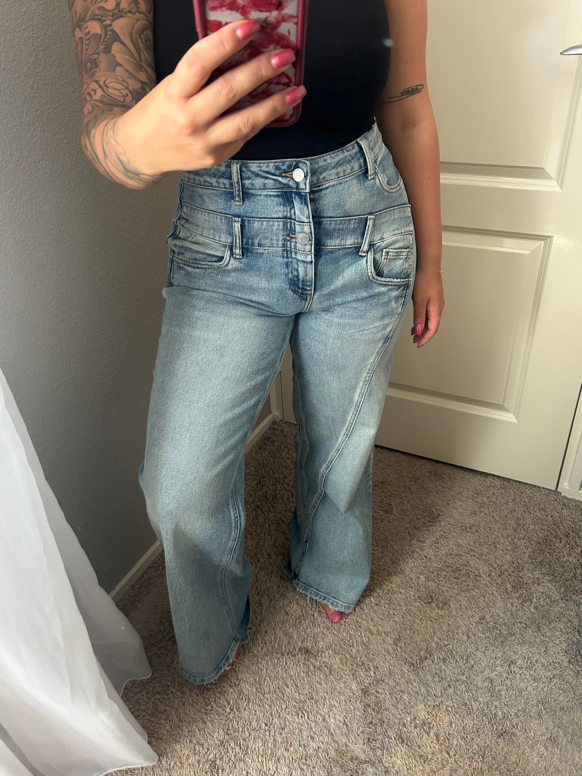 BELLA DENIM PANTS