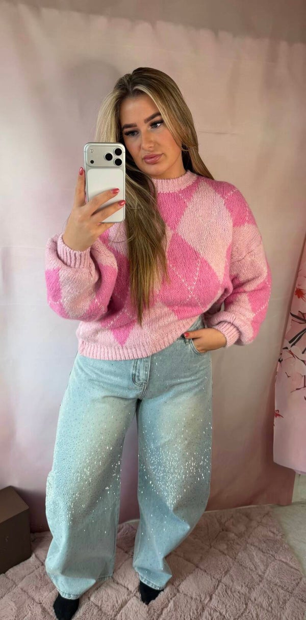 KATE GLITTER BALLOON JEANS