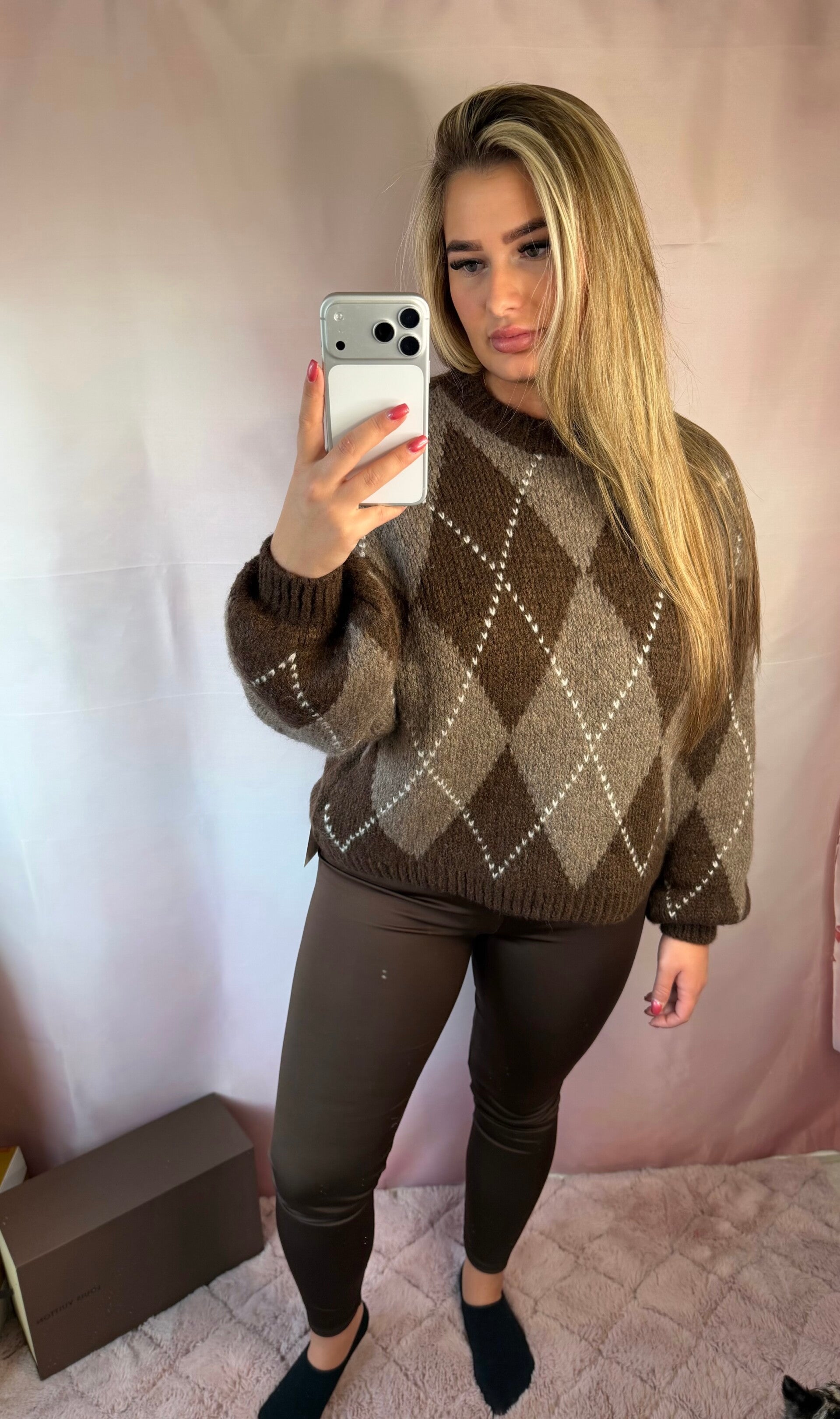 CHLOE CHOCO KNIT