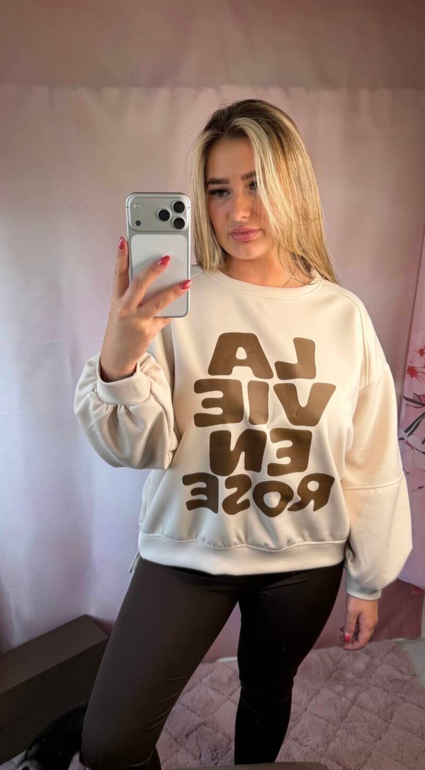 ROSY SWEATER BEIGE