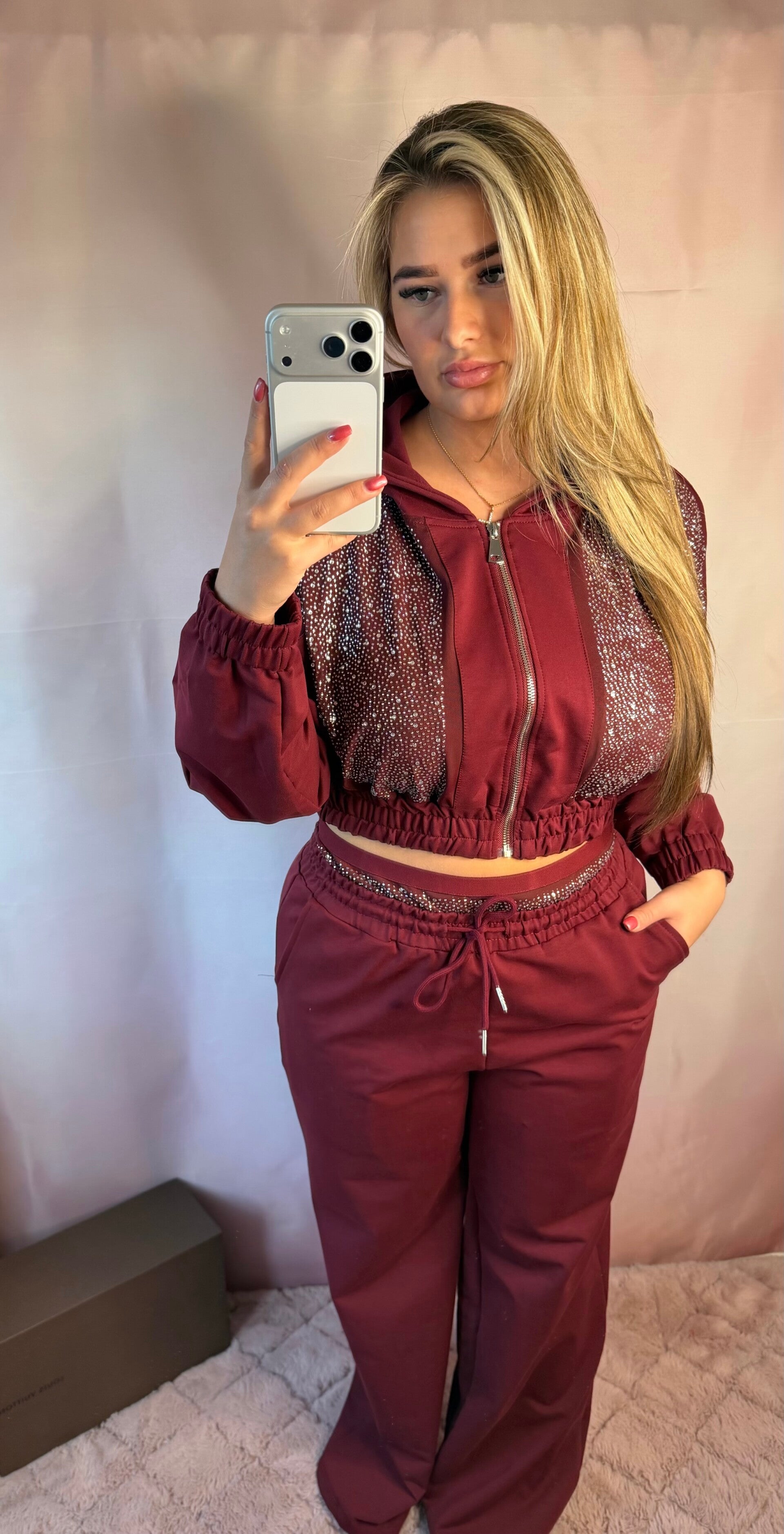 MILEY TWO PIECE BORDEAUX