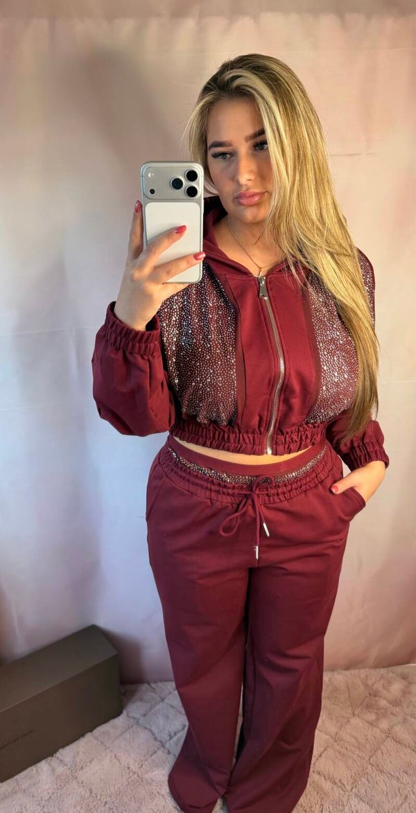 MILEY TWO PIECE BORDEAUX