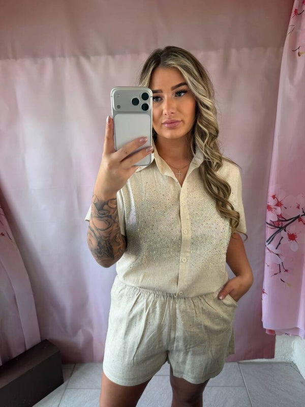 SPARKS TWO PIECE BEIGE