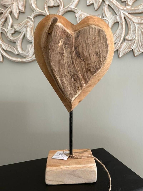 Houten Hart L